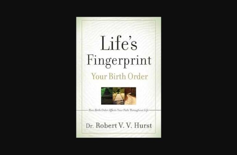Life’s Fingerprint- Birth Order Books For Sale
