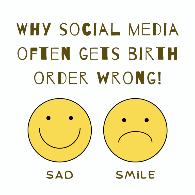 Why Social Media Often Gets Birth Order Wrong